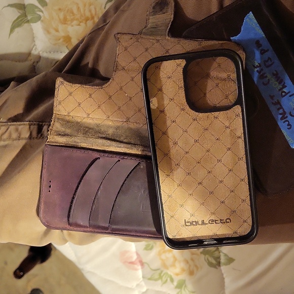 Pouch Detachable Leather Wallet Case For Apple iPhone 13 - Picture 4 of 4